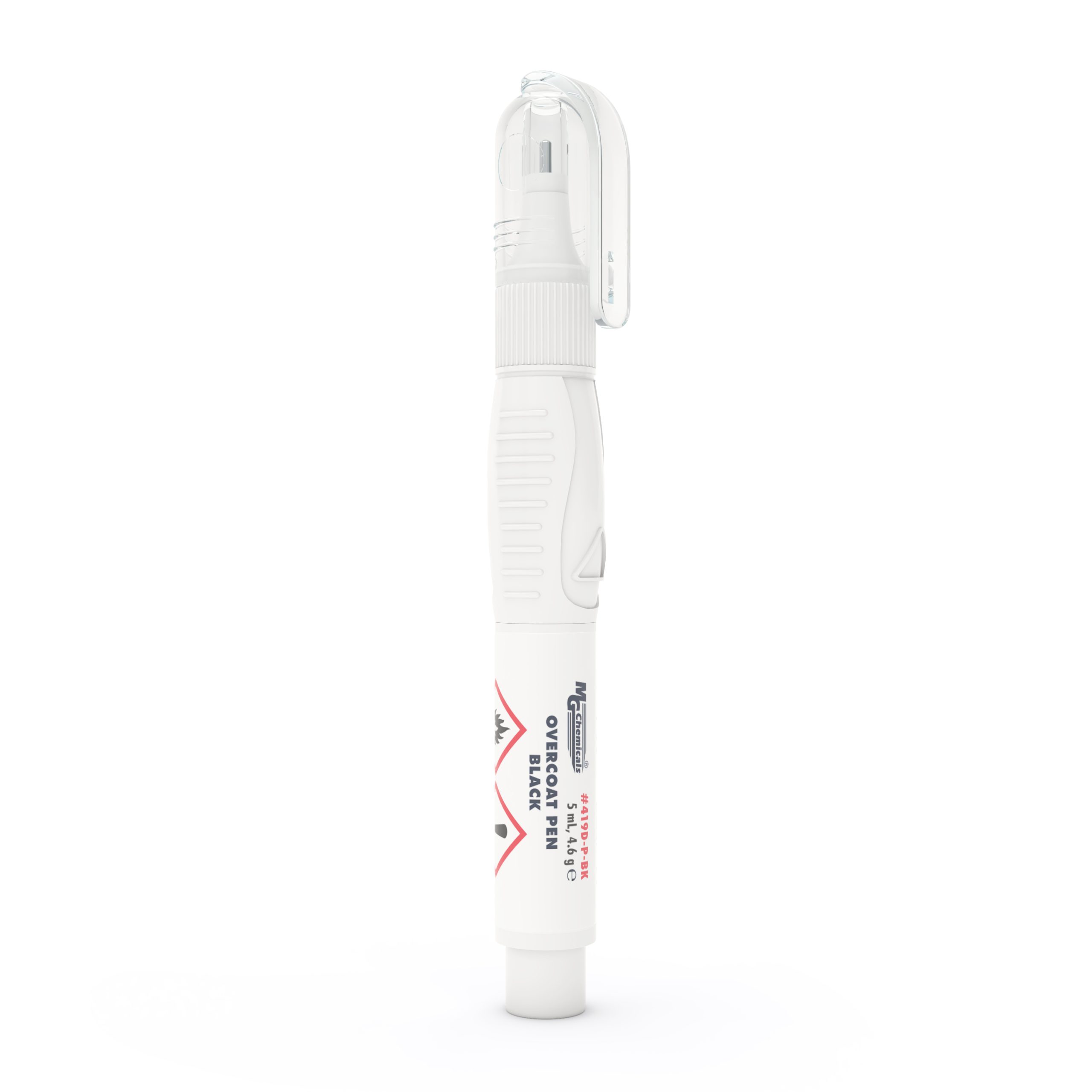 Black Overcoat Pen 419D-P-BK for Protecting and Insulating Circuits