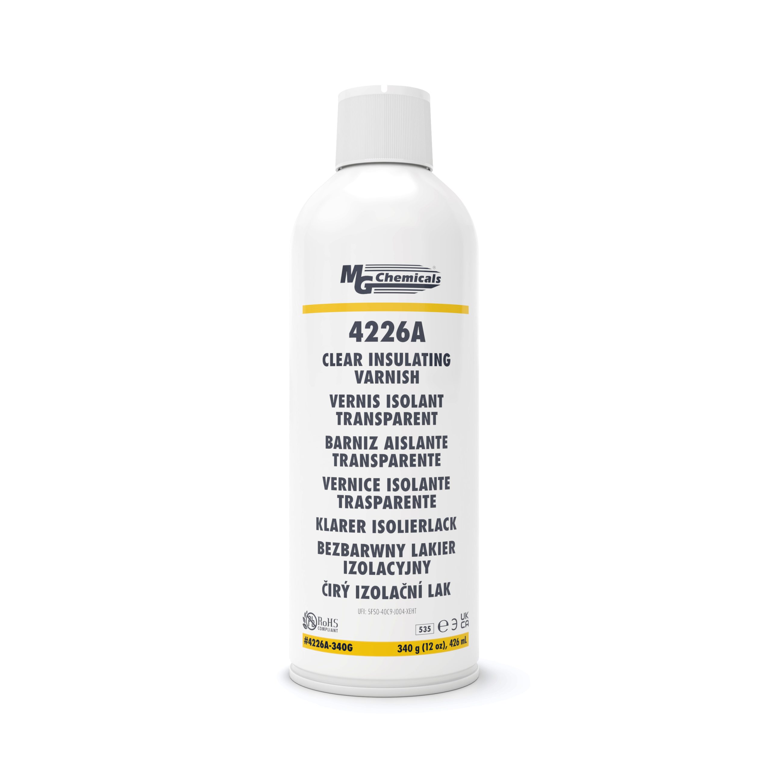 MG Chemicals 4226A-340G Clear Insulating Varnish Aerosol