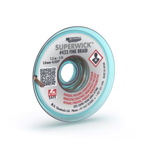 MG Chemicals Super Wick White Solder Desolder Braid 1.5M Static Free #423