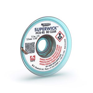 Super Wick 426-NS 2.54mm Wide Blue Fine Braid No Clean Super Wick 1.5 Metre Length
