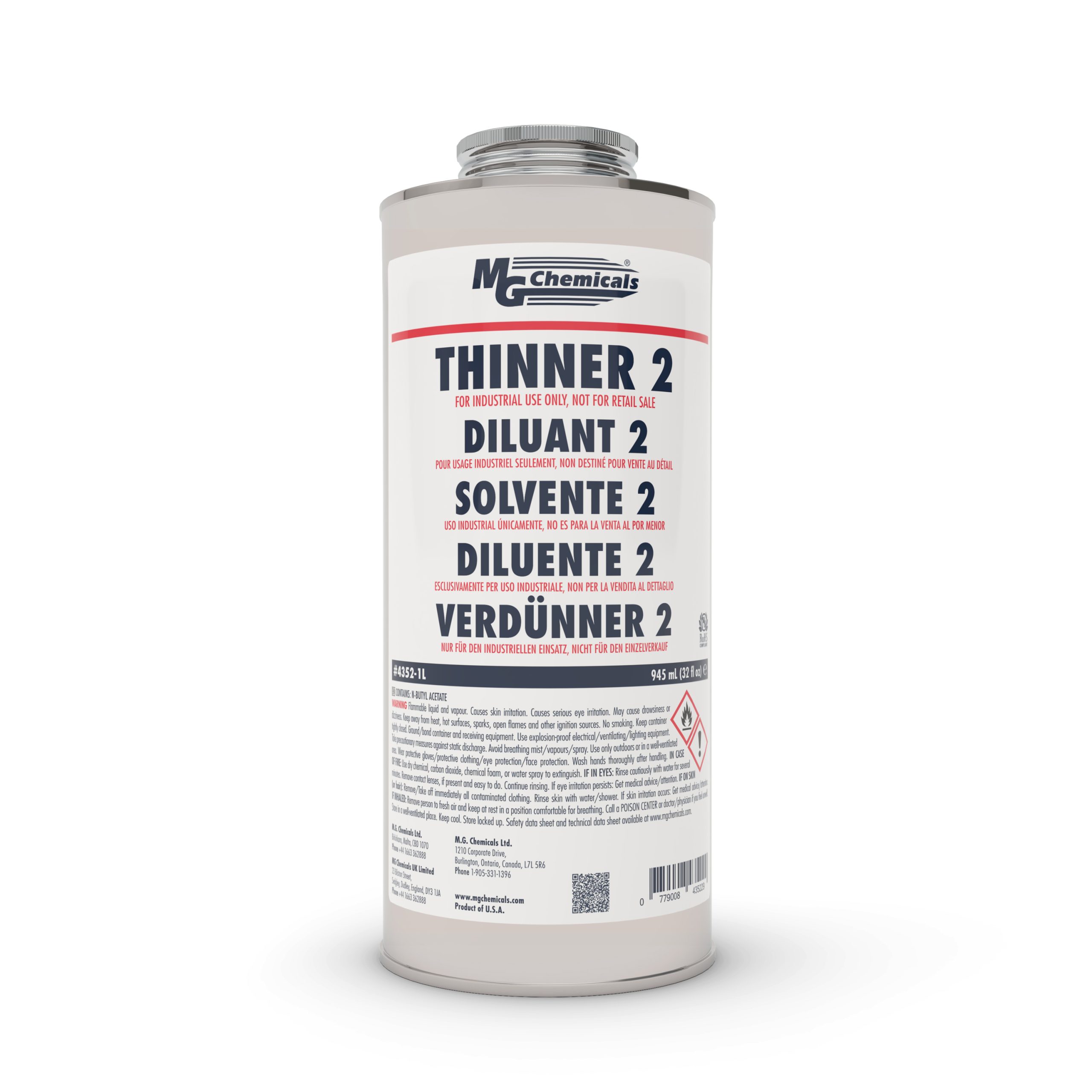 THINNER SOLVENT (TYPE 2) 4352-1L