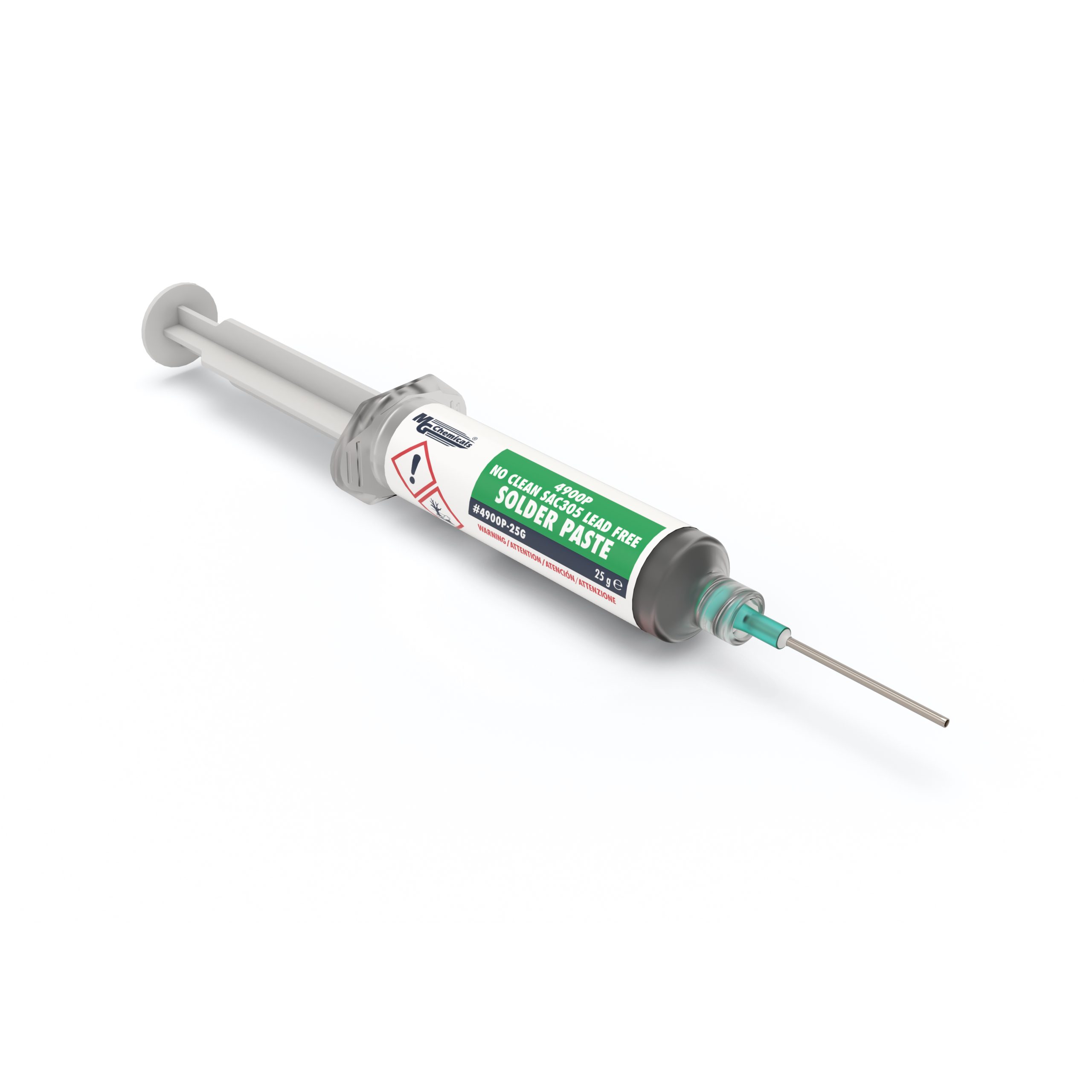 Lead Free No Clean Solder Paste by MG Chemicals 4900P-25G