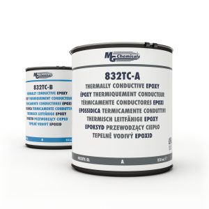THERMALLY CONDUCTIVE EPOXY 832TC-2L 2-Part 2 Litre kit - Parts A&B