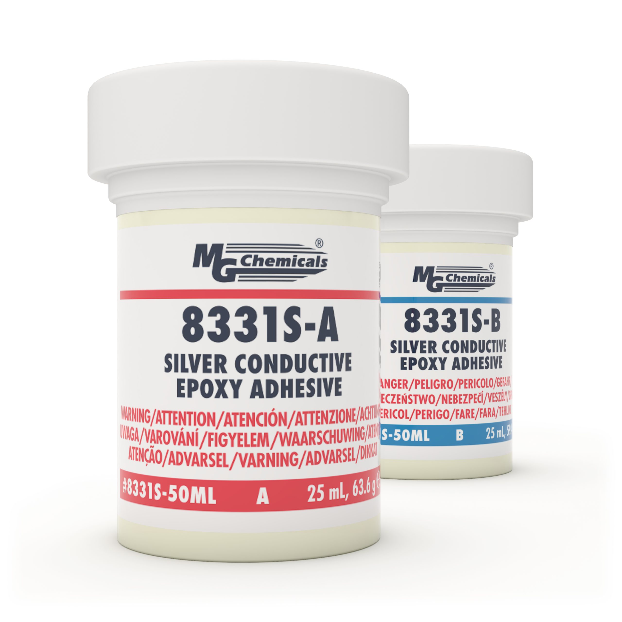 SILVER CONDUCTIVE EPOXY ADHESIVE 8331S-50ML