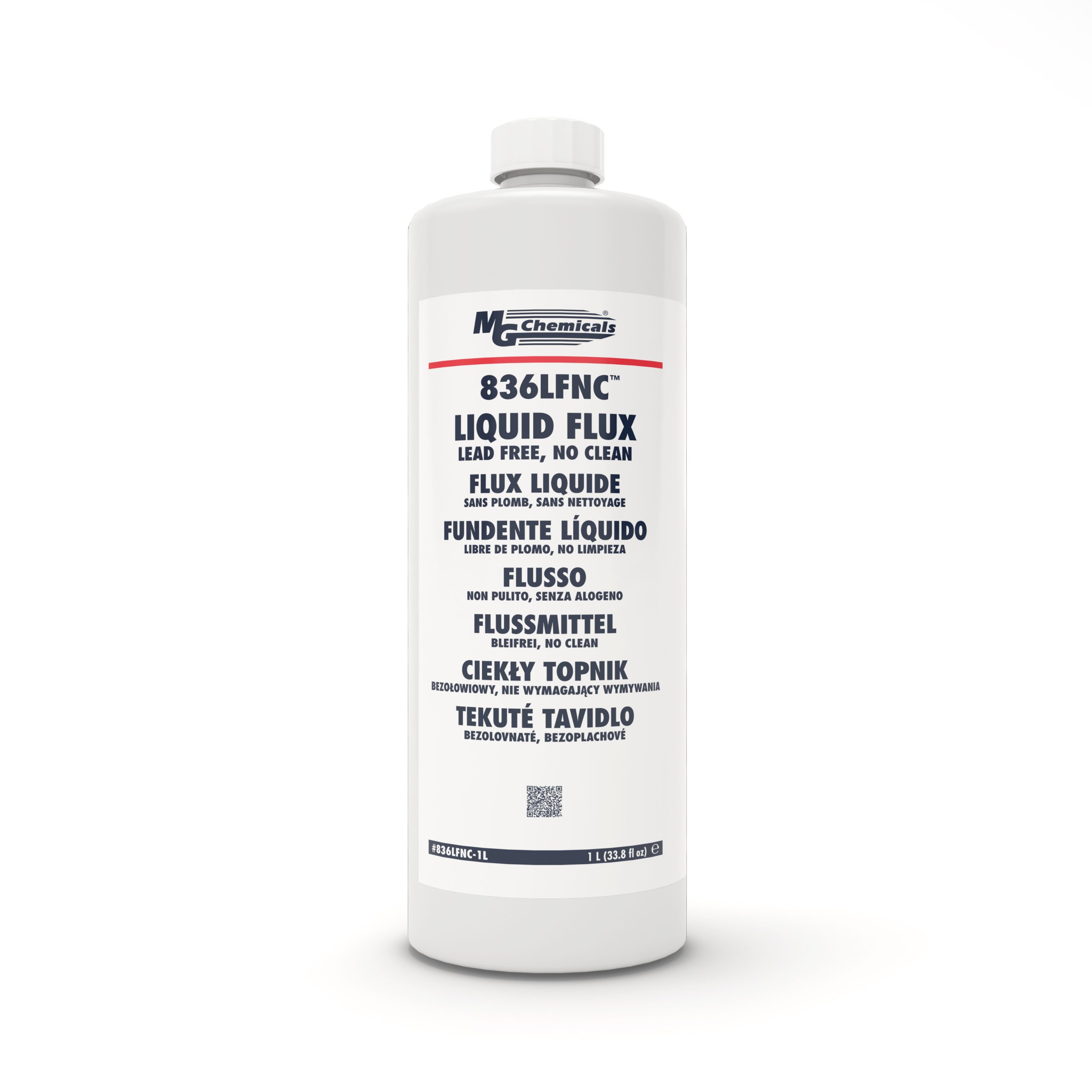 MG Chemicals 836LFNC – Lead-Free No-Clean Flux 1 Litre Bottle