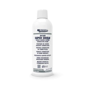 SUPER SHIELD Silver Coated Copper Conductive Coating Aerosol 843AR-340G MG Chemicals