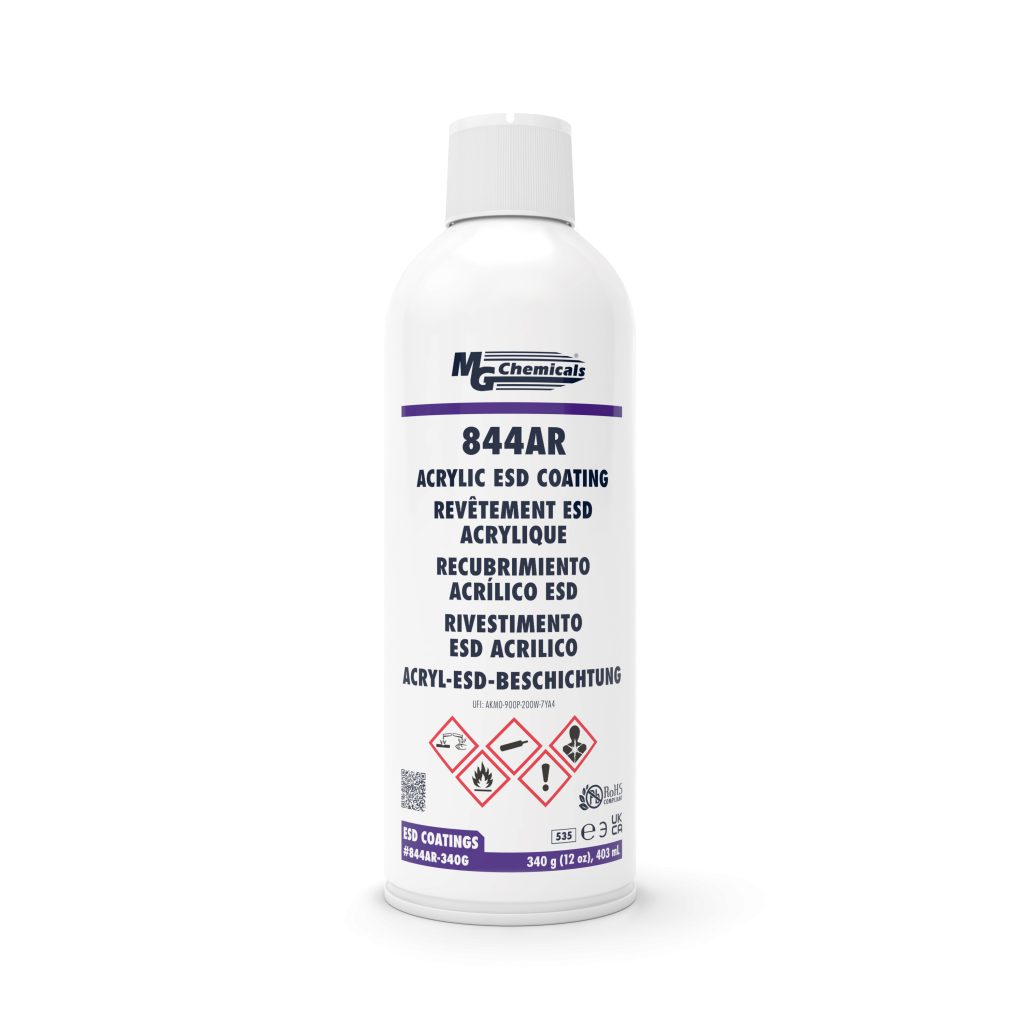 MG Chemicals 844AR One Part Solvent Based ESD Coating 844AR-340G