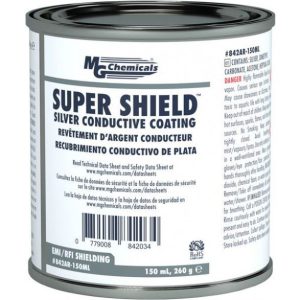 MG Chemicals 842AR-150ML SUPER SHIELD Acrylic Base Silver Conductive Coating
