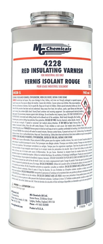 4228A - Red Insulating Varnish - Image 2