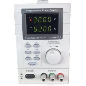 CSI 3005P USB PROGRAMMABLE 0-30V 0-5A 4 Digit Display Adjustable LINEAR DC Regulated Bench Power Supply