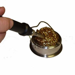 Circuit Specialists soldering tip cleaner with stand (TY-98)
