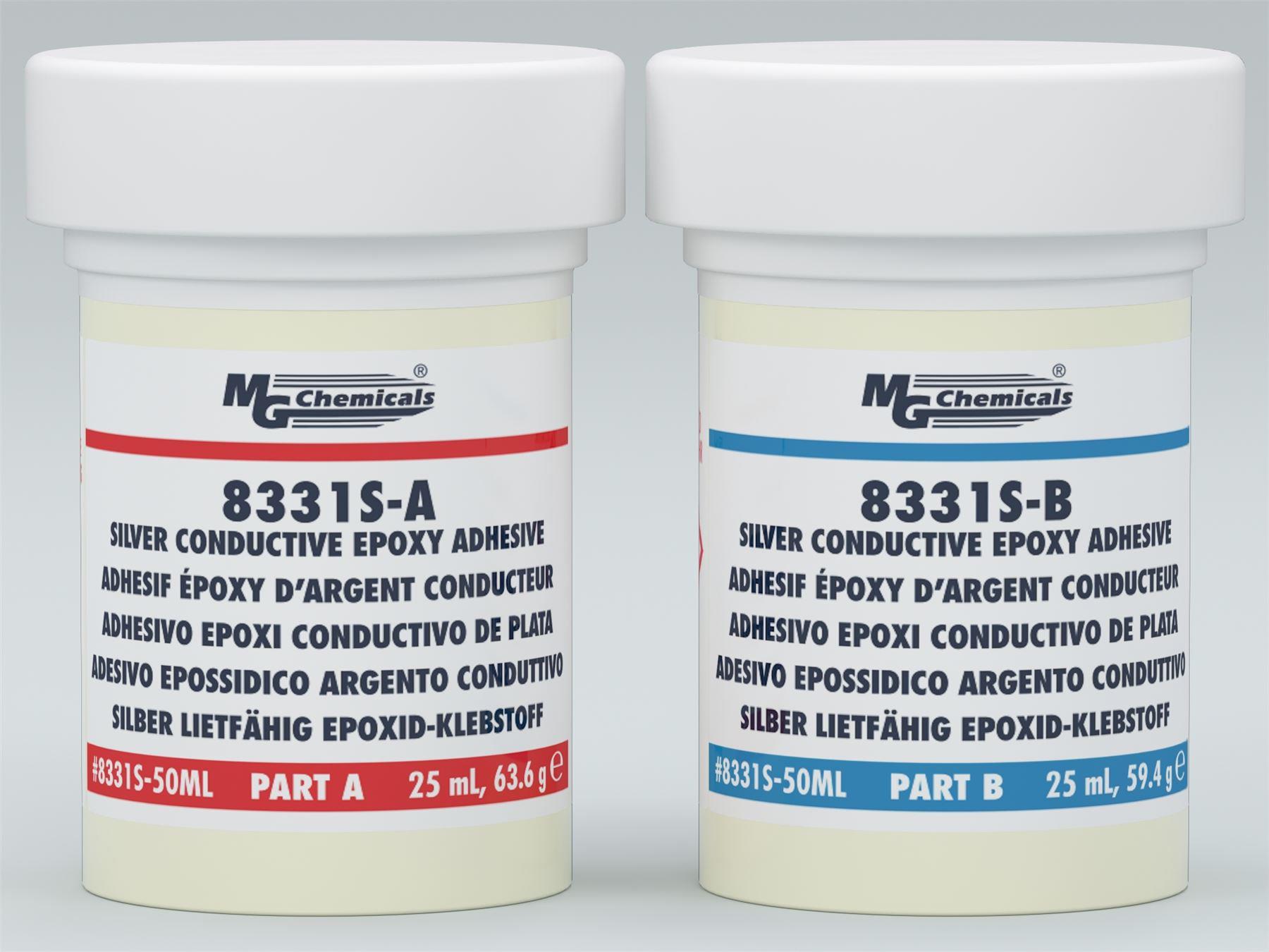 SILVER CONDUCTIVE EPOXY ADHESIVE 8331S-50ML - Image 2