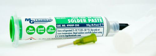 Lead Free No Clean Solder Paste by MG Chemicals 4900P-25G - Image 2