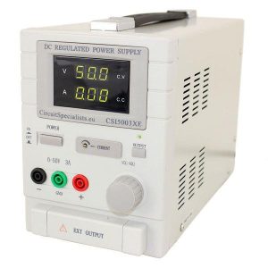 CSI 5003XE 0-50V 0-3A Adjustable DC Regulated Bench Power Supply