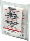 Pack of 50 Individual 70/30 Isopropyl Alcohol Wipes IPA 8241-WX50 by MG Chemicals