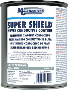842AR-900ML SUPER SHIELD Acrylic Base Silver Conductive Coating