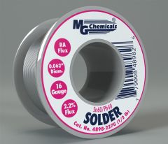 Sn60 / Pb40 Quality Leaded Solder by MG Chemicals 1.57mm 227G Reel