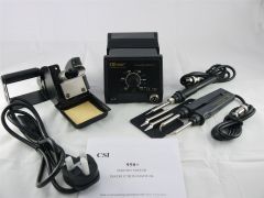 Soldering station with iron and SMD hot tweezer CSI 950+