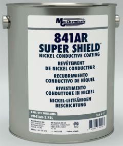 New SUPER SHIELD Liquid Nickel Conductive Coating Acrylic Base 841AR-3.78L