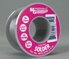 Вundlе оf Тwо 3% Silver MG Chemicals SAC305 No Clean Lead Free Solder 96.3% Tin 0.6 oz Pocket Pack 0.7% Copper 0.032 Diameter 