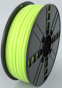 Premium ABS 3D Printer Filament 3.00mm, 1.00kg spool - Lime Green