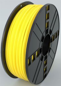 Premium ABS 3D Printer Filament 3.00mm, 1.00kg spool - Bright Yellow