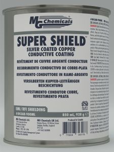 SUPER SHIELD Silver Coated Copper Conductive Coating  843AR-900ML MG Chemicals